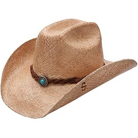 Stetson Flatrock, Color: NAT/Burned, Size: L (SSFLTR-7434BUL0)