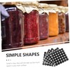 Operitacx 10sheets Spice Labels Stickers for Kitchen Canisters Easy Peel