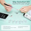 Modelones Slip Solution Nail Shapes Set with 120 Pieces Nail