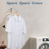 Alise Wall Mounted Drying Rack,Swivel Clothes Drying Rack Stainless Steel,Space
