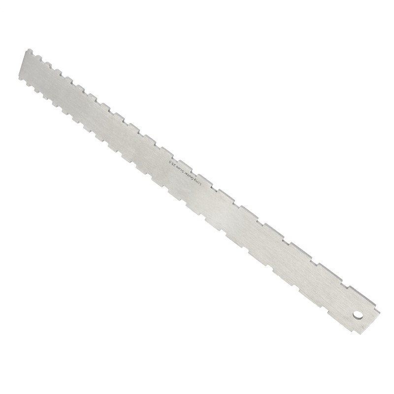 Electric Guitar Neck Fretboard Notched Straight Edge and Fret Rocker