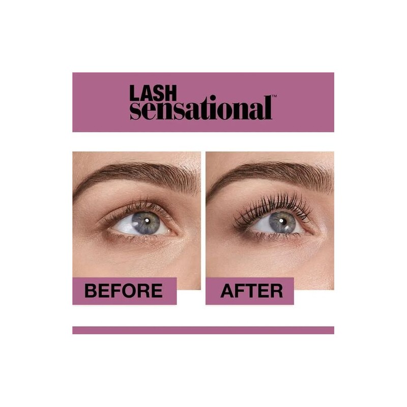 Maybelline Lash Sensational Waterproof Mascara Very Black