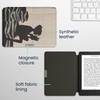 kwmobile Flip Case Compatible with Kobo Aura Edition 2 Case