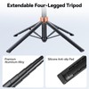 UTEBIT 59'' Telescopic Selfie Stick with Tripod, Enhanced 4-Leg Steady