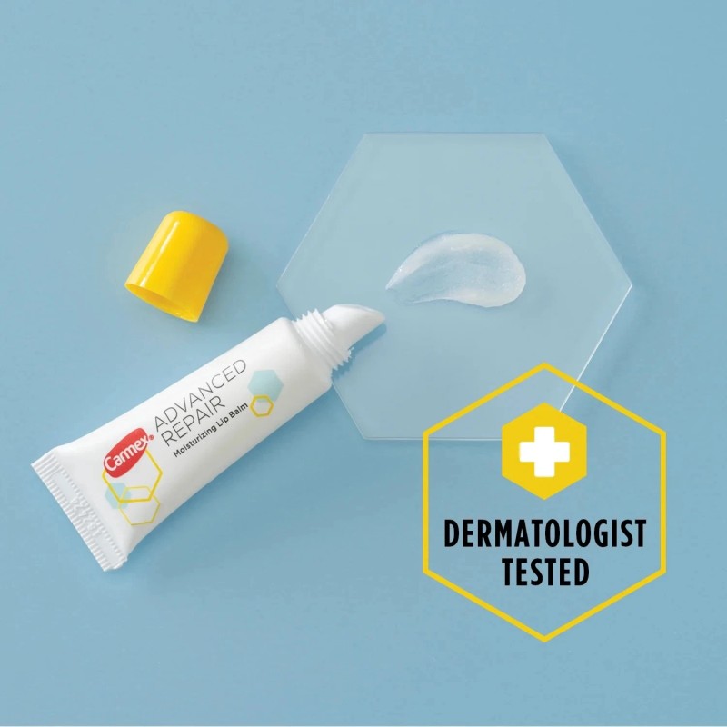 Carmex Advanced Repair Moisturizing Lip Balm Tube, Lip Moisturizer with