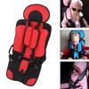 Children Safety Seat Simple Car Portable Seat Foldable Adjustable Strap