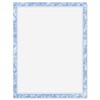 Blue Alluring Border Letter Papers - Set of 25 spring