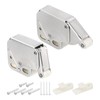 sourcing map 2 Pcs Magnetic Push Latches for Cabinet Door,