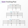 4ft Tall (1 Unit) No Dig WamBam Finishing Post with