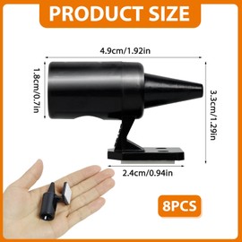 Annlpoy Deer Whistles Wildlife Warning, Made of High Quality ABS Plastic (6)