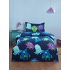 Rapport home Kids' Monsters Duvet Cover Set – Soft Microfibre,