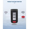 ECCPP Key Fob Keyless Entry Fits for Mitsubishi Lancer 2.4L