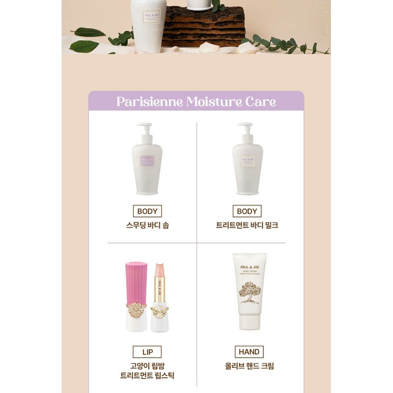 Paul & Joe Beaute Body Soap & Milk Body Scented