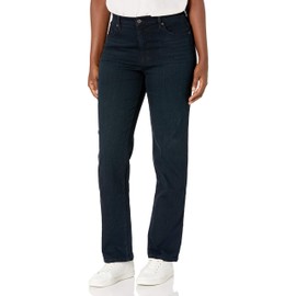 Gloria Vanderbilt Amanda Classic Jeans cónicos de Talle Alto para Mujer, Alton Whiskers Wash, 18 Petite