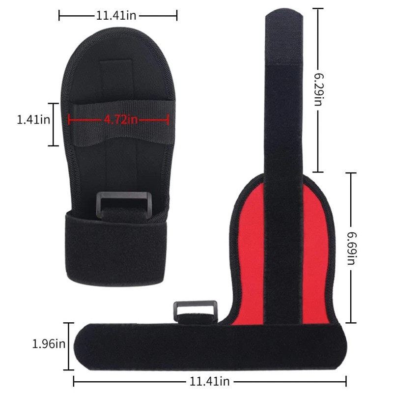 MEETCARE 1pc Hand Fist Finger Gloves for Stroke Brace Rehabilitation