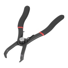 Push Pin Pliers, 30 Degrees Push Pin Plier Premium Iron Common Application Spring Loaded High Durability High Efficiency Easy Removal for Home for Vehicles