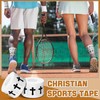 Geiserailie 3 Pcs Christian Cross Athletic Tape 1.5 in x