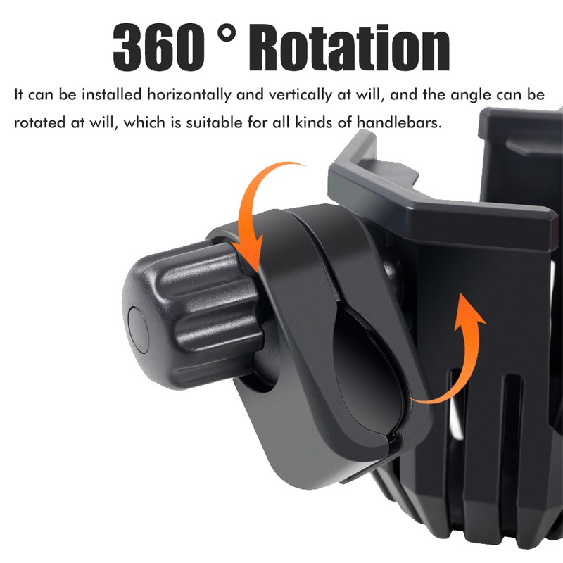 2 in 1 Bike Cup Holder Bicycle Handlebar Cup Holder