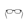 Pacific Coast Original KD's Biker Sunglasses (Black Frame/Clear Lens)