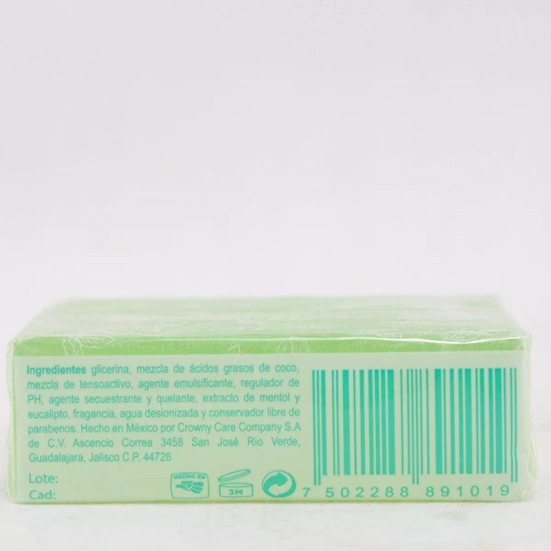 Bena Belleza Natural Jabon Artesanal Mentol Y Eucalipto Glicerina Relajante