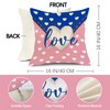 Valentines Day Love Decorative Throw Pillow Covers 16 x 16