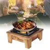 Portable Barbecue Alcohol Oven Stove Furnace Kitchenware Cooking Utensil for