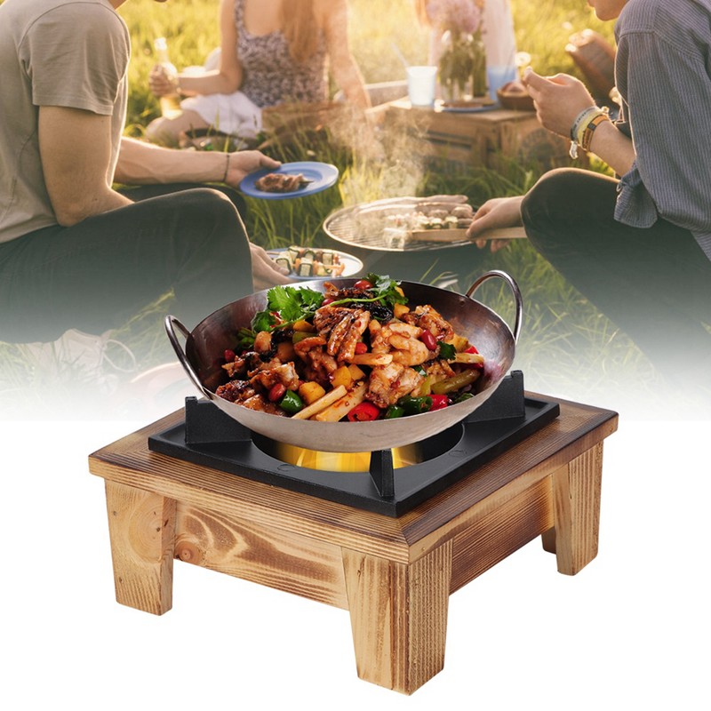 Portable Barbecue Alcohol Oven Stove Furnace Kitchenware Cooking Utensil for