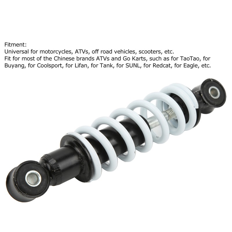 190mm Shock Absorber Front Rear Suspension Damper Universal for Motorcycles