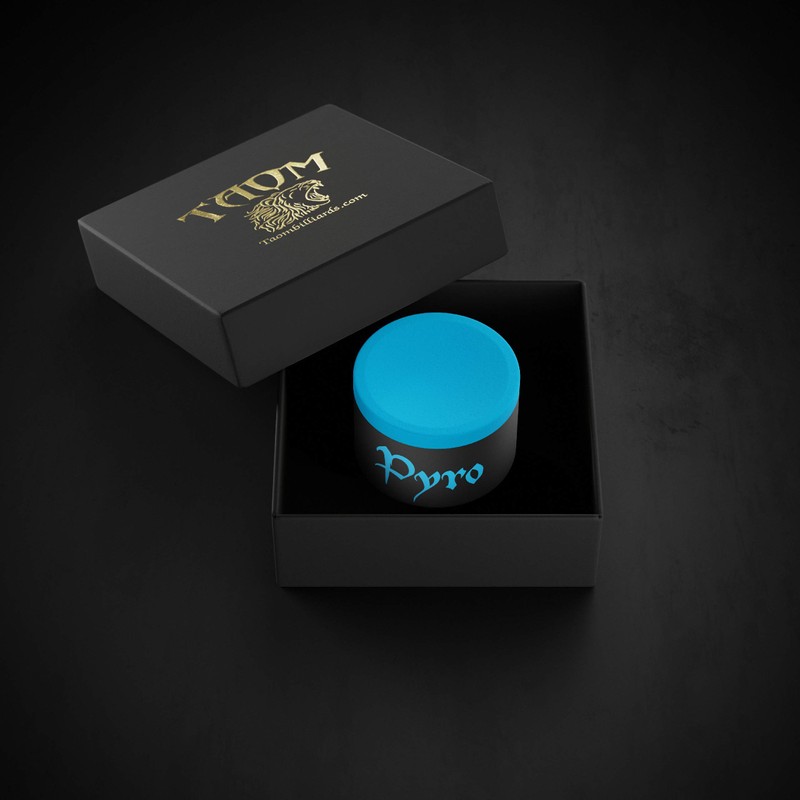 TAOM - Gesso da biliardo Chalk Taom PYRO, colore: Blu