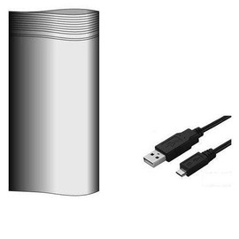 iMBAPrice 200 Bags - 2" x 3" Clear Reclosable Zipper Bag + Free 3 Feet Micro USB Cable (Value Pack)