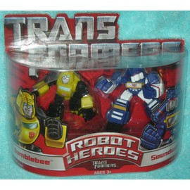 Robot Heroes Wave 02: Bumblebee Vs. Soundwave