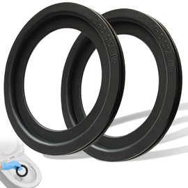 HeartfeltYIre RV Toilet Seal Replacement Parts 2 Pcs Toilet Rubber Flush Ball Ring Seal Gasket Replacement Kit for Dometic 300 310 320 Series Toilets Valve Part 385311658 Solve Leakage Stink Problem