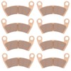 Front & Rear Brake Pads Sintered for Polaris RZR XP