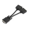 Conversion Line DMS 59PIN to DVI 24+5 Female Dual Adapter