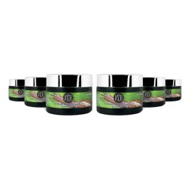 6 Frascos De Crema De Baba De Caracol Natural Jye 360 Gramos