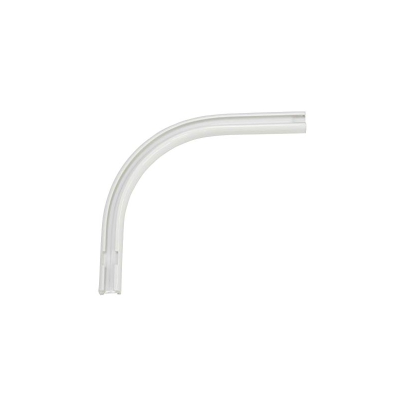 Gardinia Round Arch Left White 12 x 13 cm