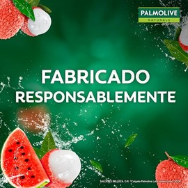Palmolive Naturals Jabón Baño Sandia Lychee Barra 120 Mantiene Humectación Natural Piel Fórmula Nutritiva Ingredientes Origen 100