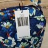 VERA BRADLEY Essential Backpack Bookbag Floral Blue Bursts Bag NWT