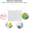 2 PCS Bath Toy Net, Bath Toy Holder, 2PCS Fold-Able