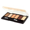COLORMATES Mineral Eyeshadow 6 Shades Palette (Natural Beauty)