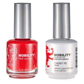 LeChat Nobility – Gel Polish & Nail Lacquer Set - Collection 3 (Cherry Pie NBCS156)