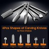 Wood Carving Drill Bits Set Compatible with Dremel Rotary Tool