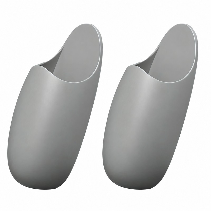2-Pack Self-Adhesive Silicone Rice Paddle Holders – Wall-Mounted Kitchen Utensil