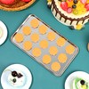 Funnymoom 6 Pcs Baking Stainless Steel Cookie Sheet Small Metal