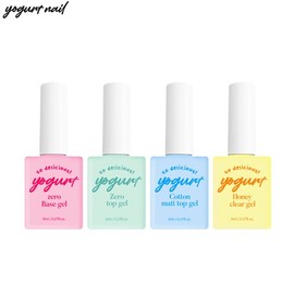 YOGURT NAIL Base Nail 8ml, Type:Cotton Matt Top Gel