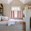 MIULEE Short Fall Curtains for Windows - Burnt Orange Blackout