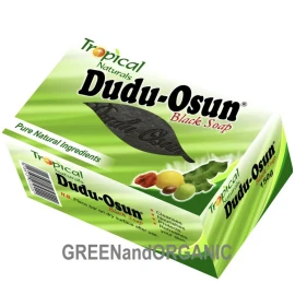 Dudu-Osun 2 Pcs 100% All Natural Dudu Osun Black Soap Anti Acne,Fungus,Bl