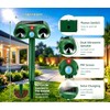 Solar Ultrasonic Animal Repeller 4 Pack Sonic Fortress Pro Deer