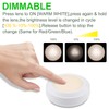 HONWELL Tap Light Wireless Touch Cabinet Light Multi Colored Push