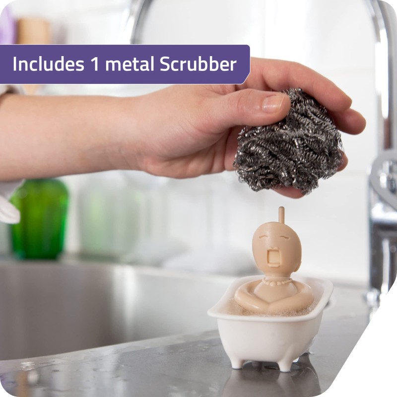 PELEG DESIGN - Soap Opera Sponge Holder for Kitchen Sink